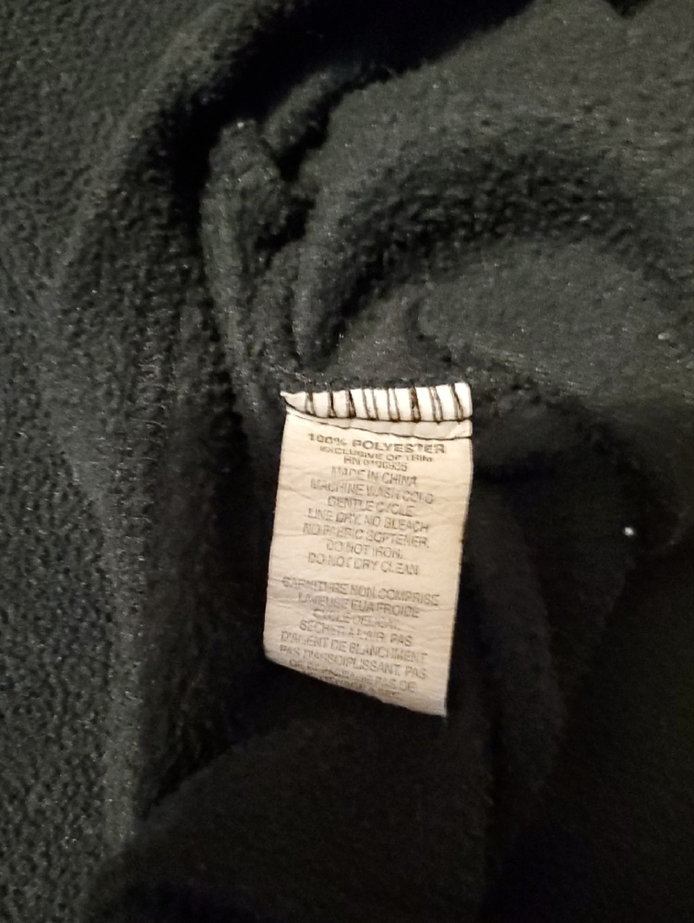 Black Diamond Women's Black Half-Zip Sweater - Picture 6 of 7